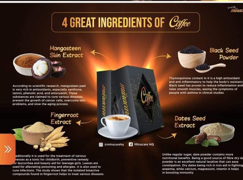 Decaffeinated Mirra coffee