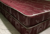 6*6 bed with orthopedic mattress