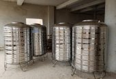 Stainless Steel Water Tanks and Silos
