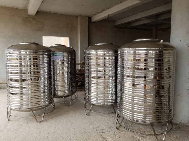 Stainless Steel Water Tanks and Silos