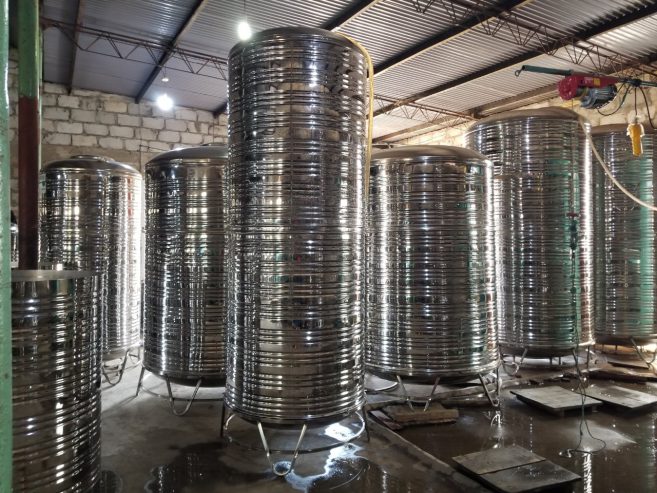 Stainless Steel Water Tanks and Silos