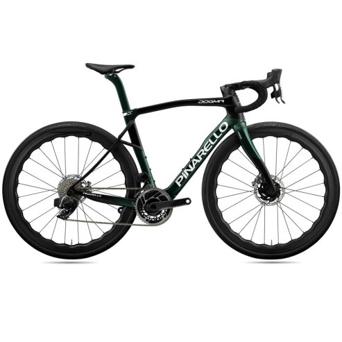 2024 Pinarello Sram Red Etap Axs – Xolar Green Road Bike (KINGCYCLESPORT)